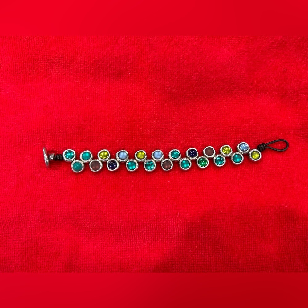 UNO de 50 Californication Multi-colored Murano Glass Bracelet - Picture 6 of 9